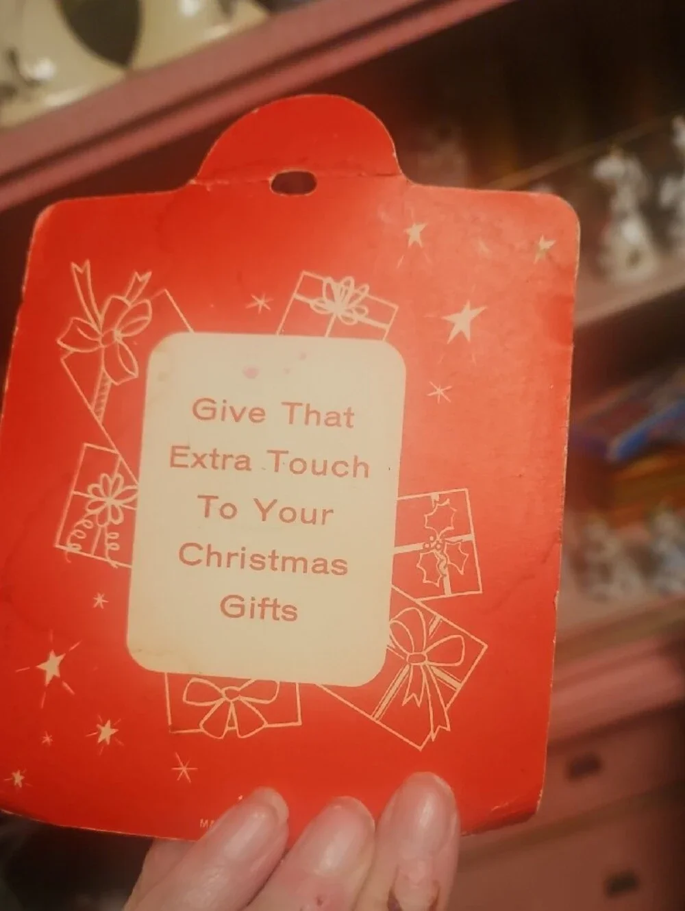 Vintage 1950s Holiday Christmas Gift Tags